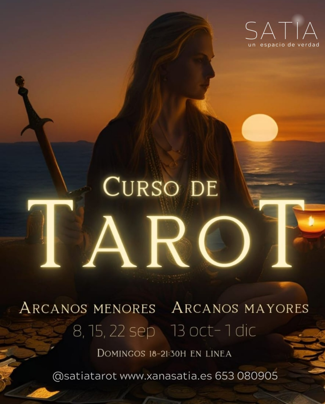 Curso de tarot Xana