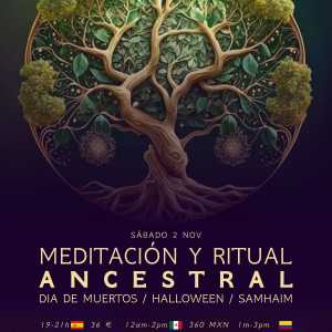 Meditación y ritual ancestral de Día de Muertos
