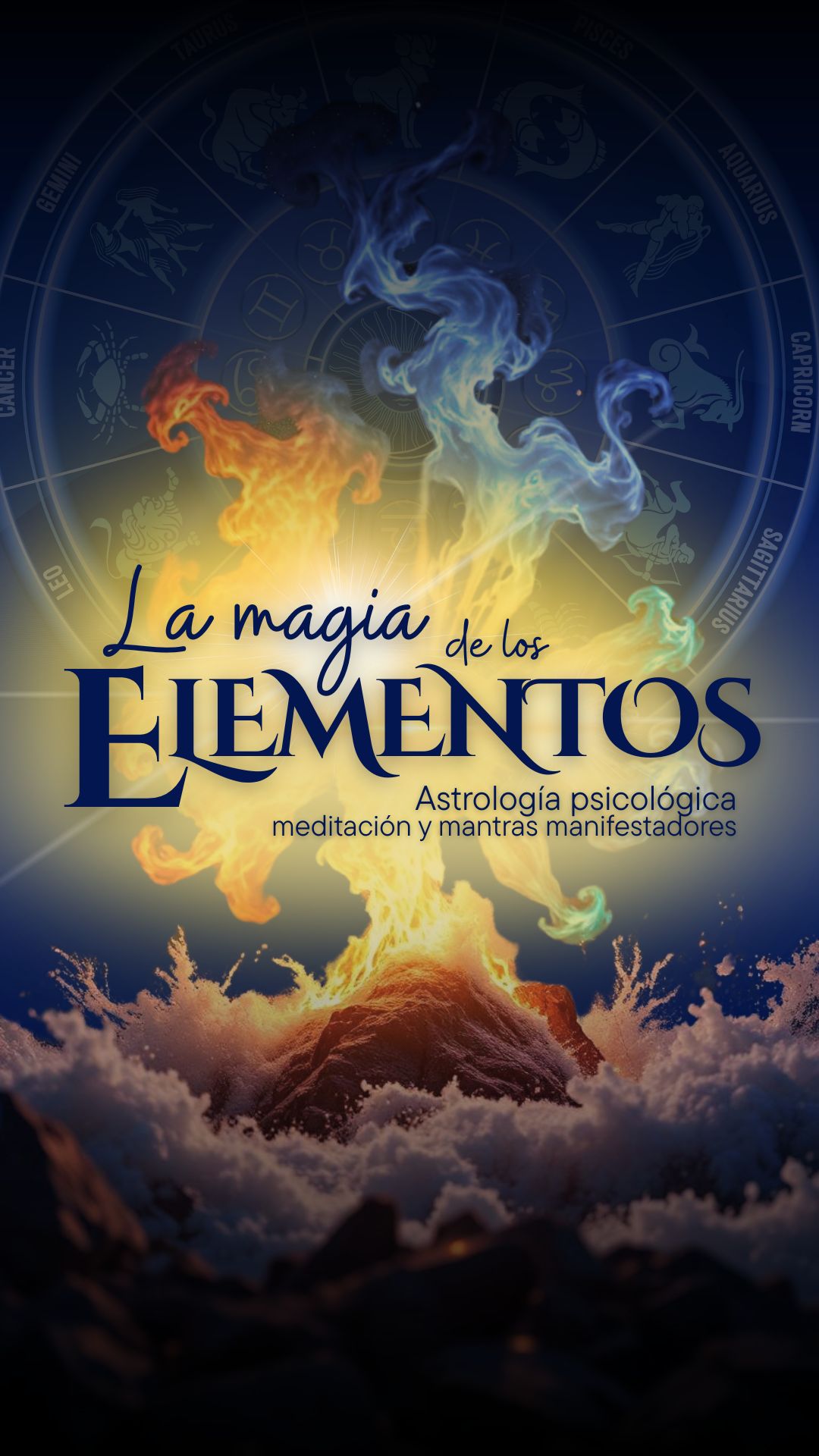 Curso: La Magia de los Elementos: astrología psicológica y mantras manifestadores.